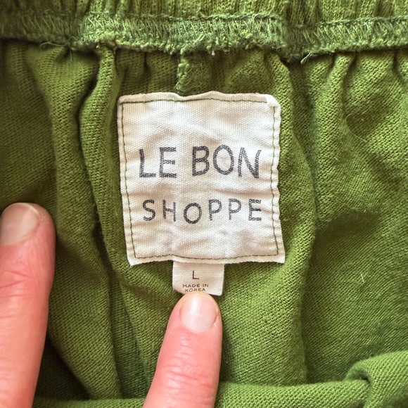 French Terry Balloon Pants - Avocado Le Bon Shoppe - L - Picture 8 of 8